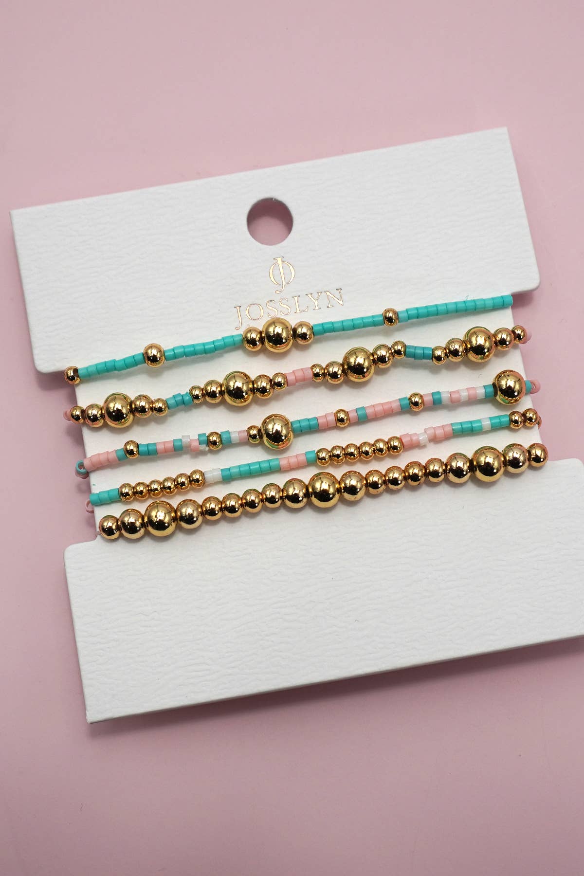 MULTI LAYER NATURAL STONE BRACELET