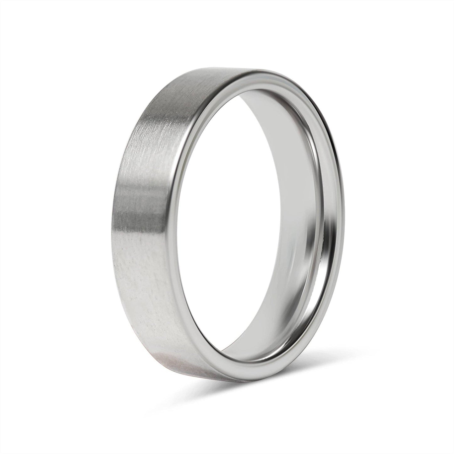 Stainless Steel Band Ring: 2mm