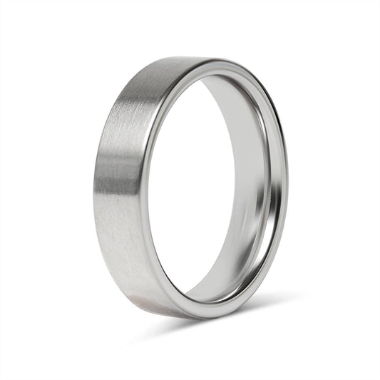 Stainless Steel Band Ring: 2mm