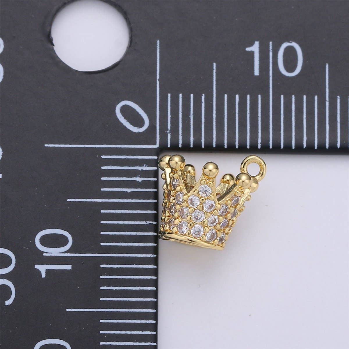 Gold Crown charm