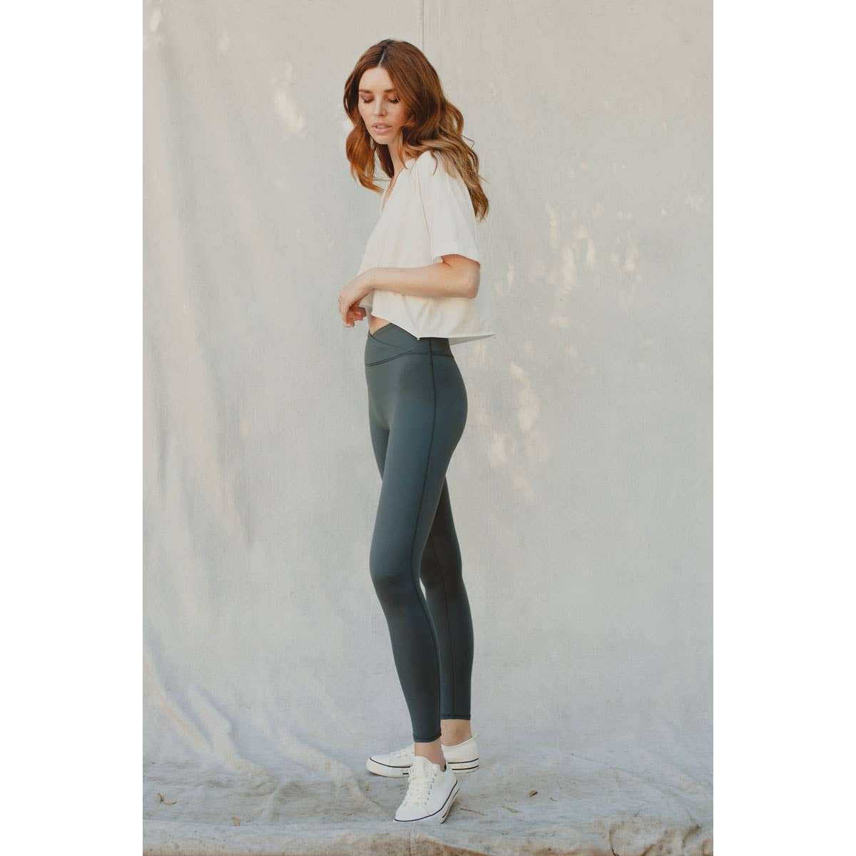 CLOUD OLIVE LEGGINGS