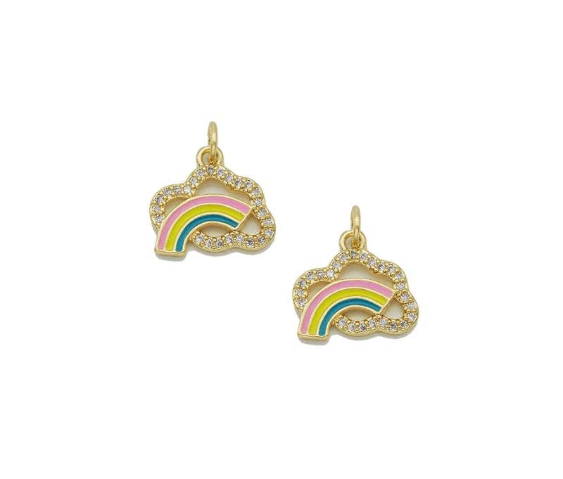 Rainbow Cloud Charm