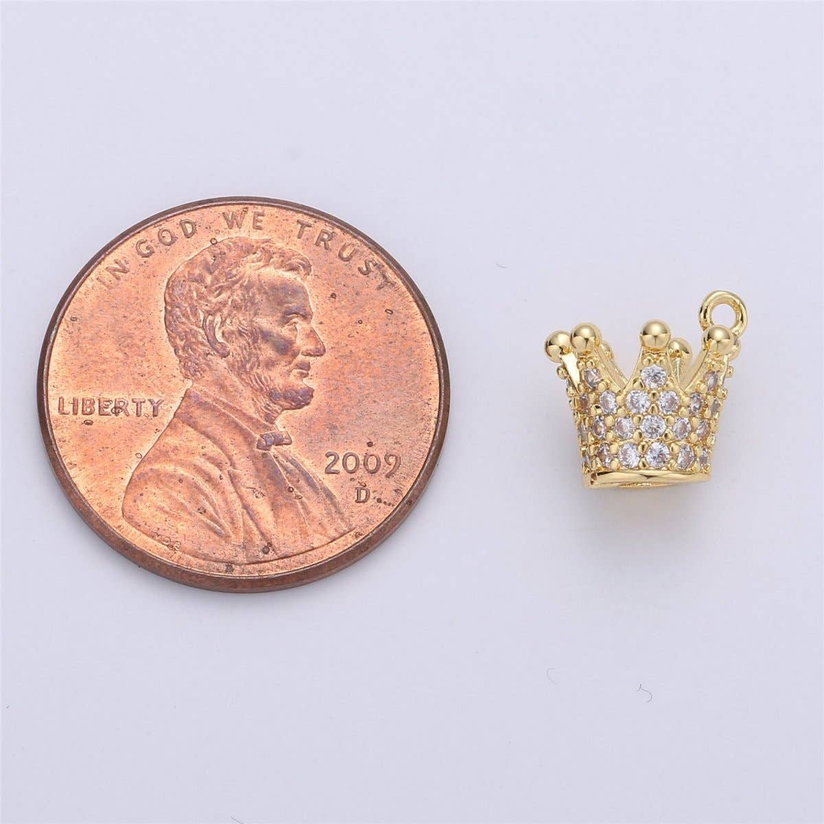Gold Crown charm