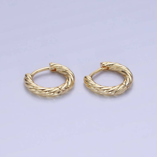 Gold Filled Twist Cartilage Earrings