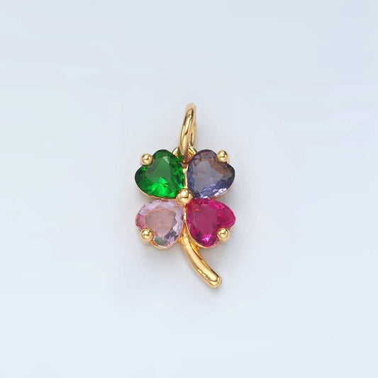 Flower Clover Charm
