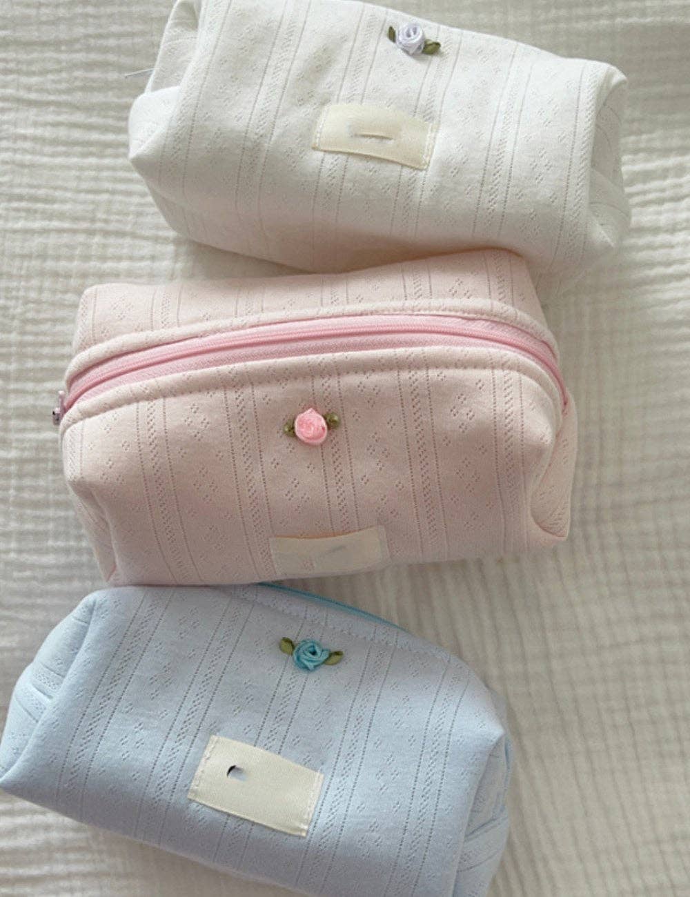Sweet Blue Cosmetic Bag