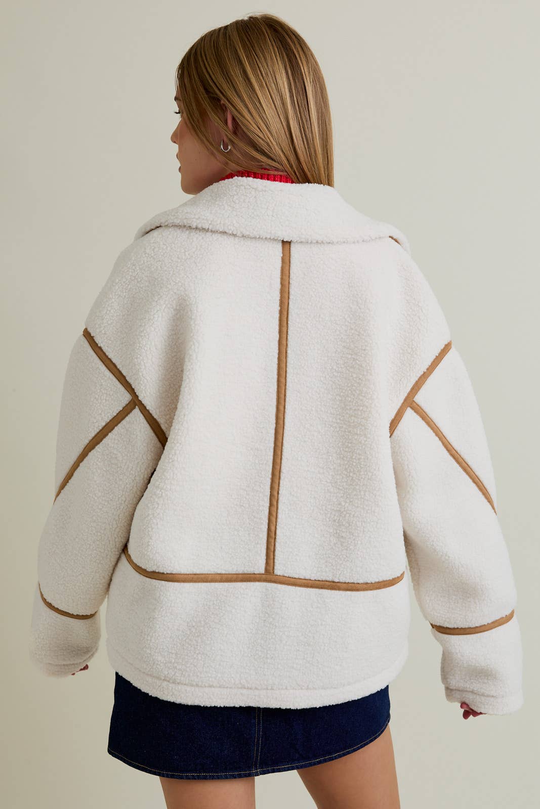 Sherpa & Suede Jacket