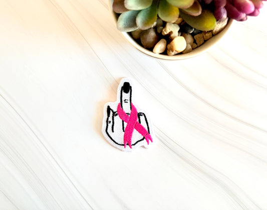 Breast cancer awareness patch