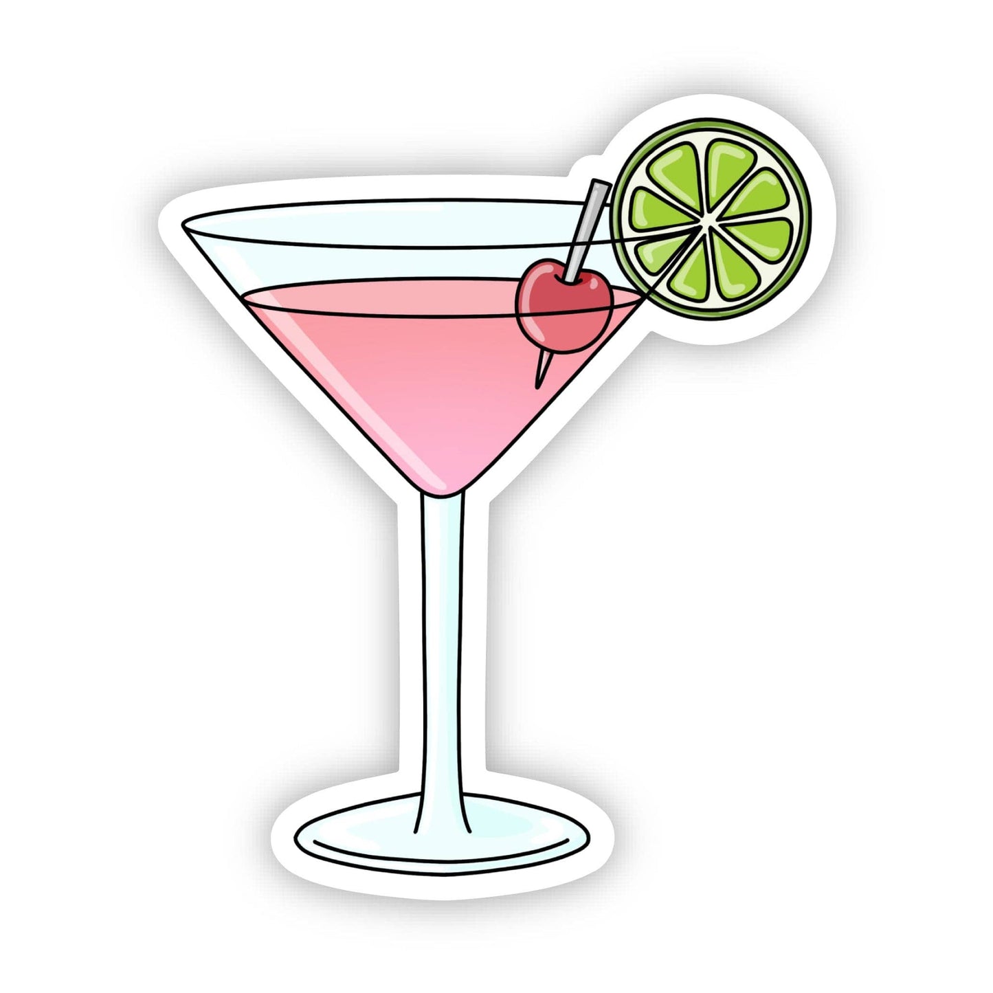 Cosmopolitan Cocktail Sticker