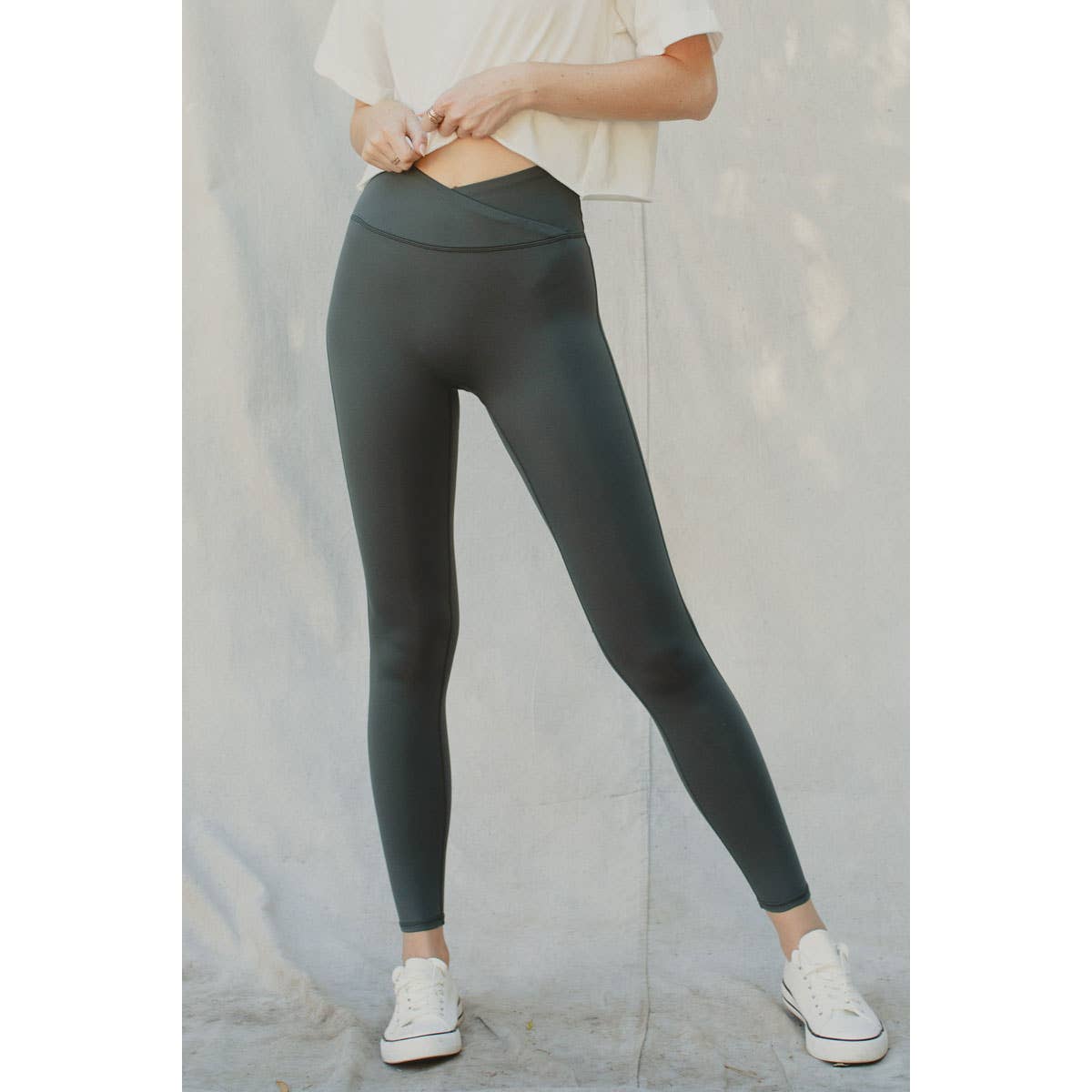 CLOUD OLIVE LEGGINGS