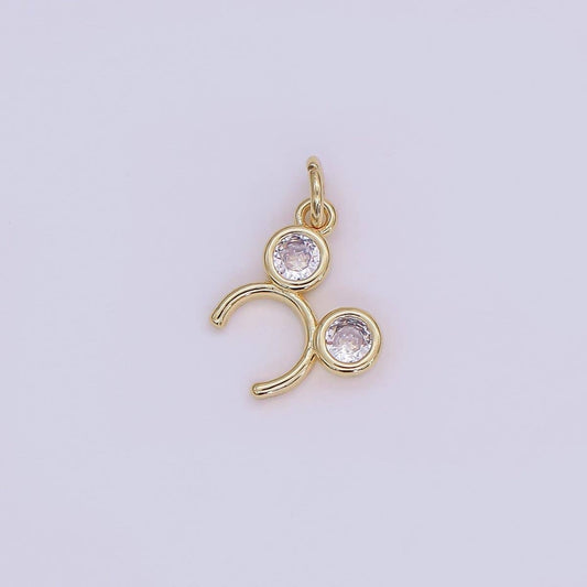 Headband Mickey Ears Charm