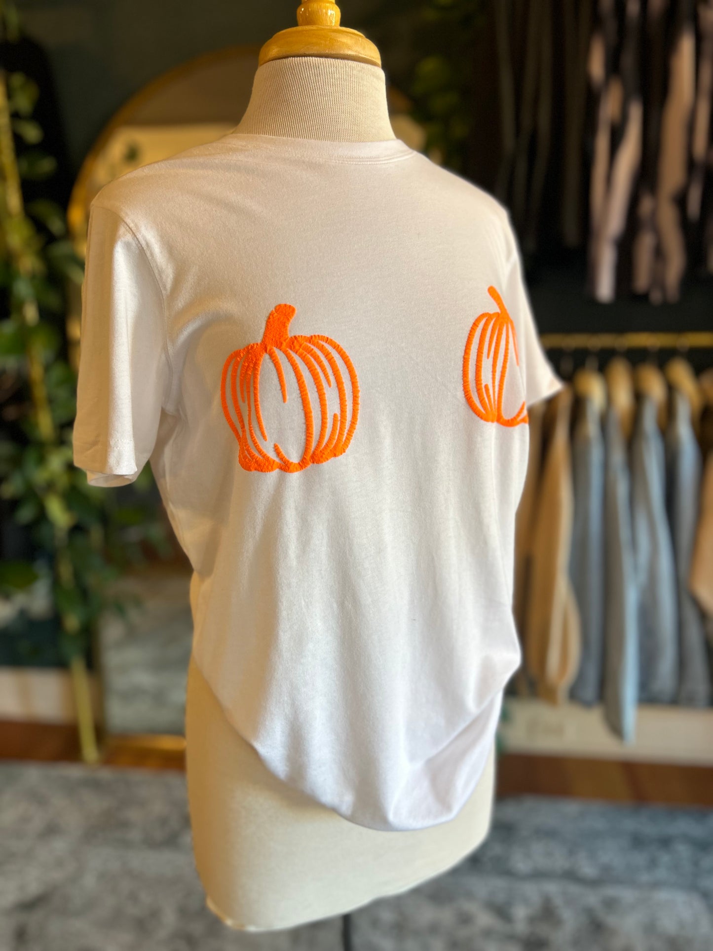 Pumpkin Boobies Tee