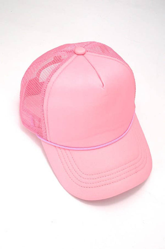 TRUCKER HAT LT Pink
