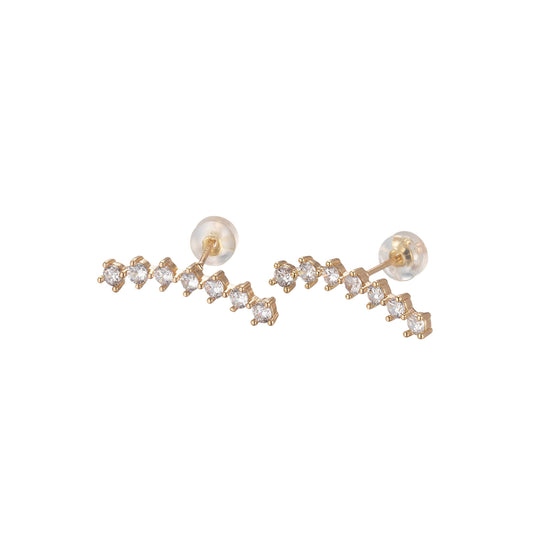 Ear Climber Studs
