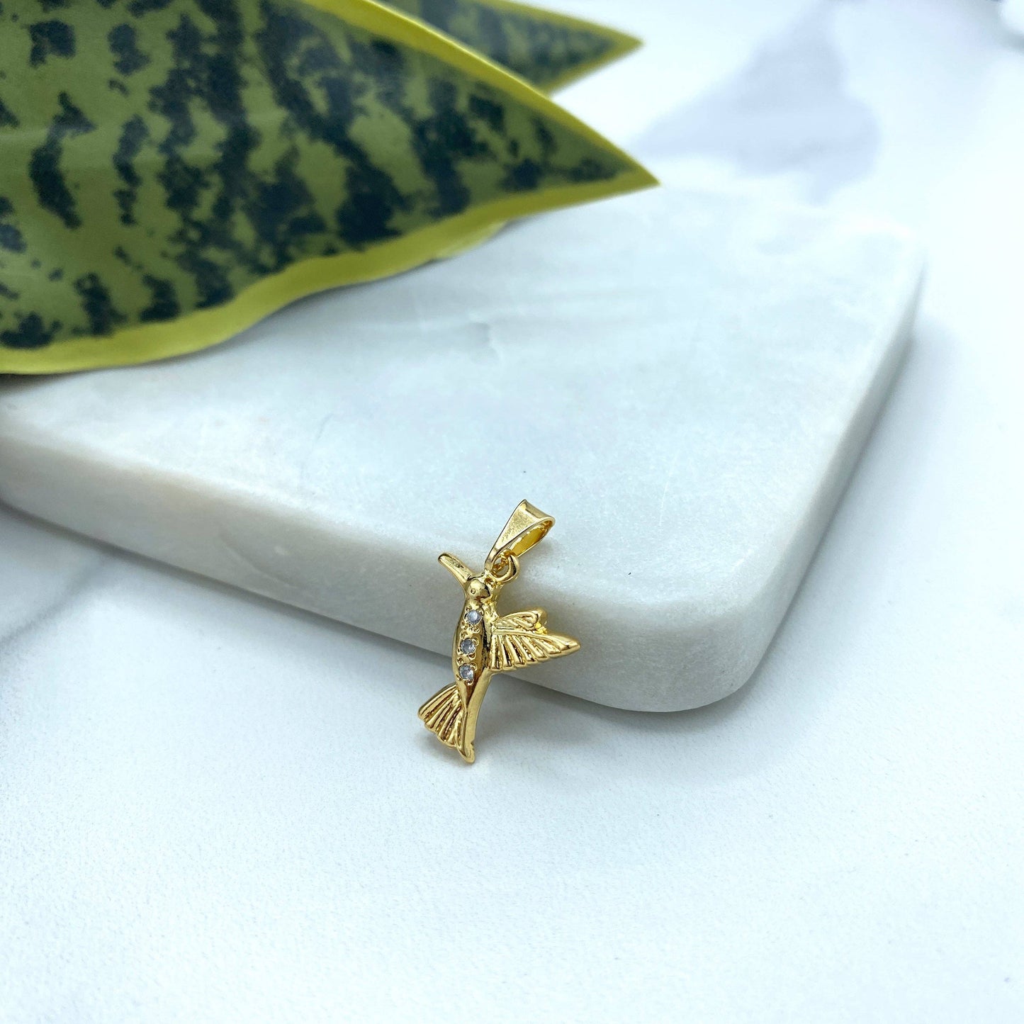 Hummingbird Charm