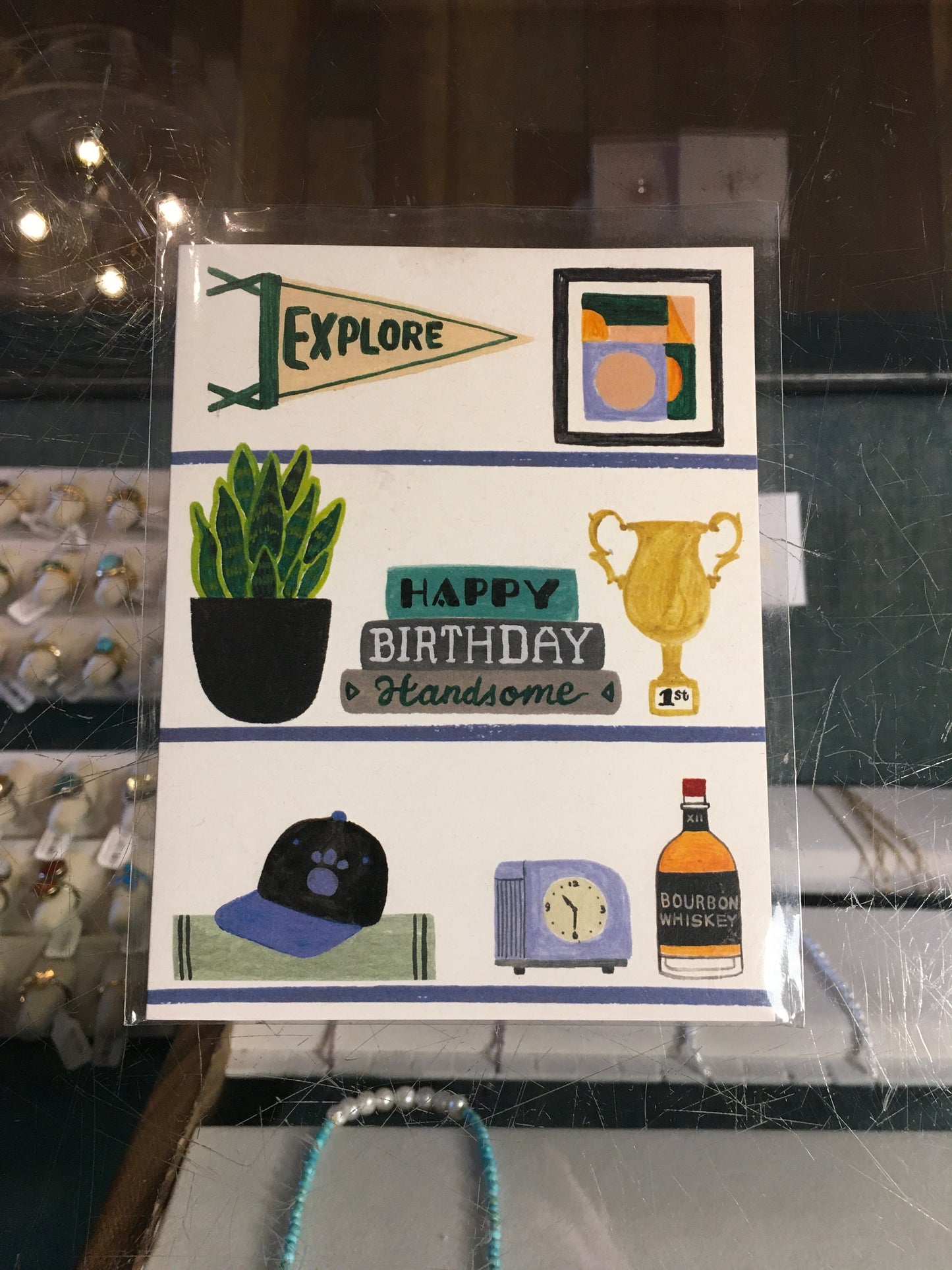 Happy birthday handsome card