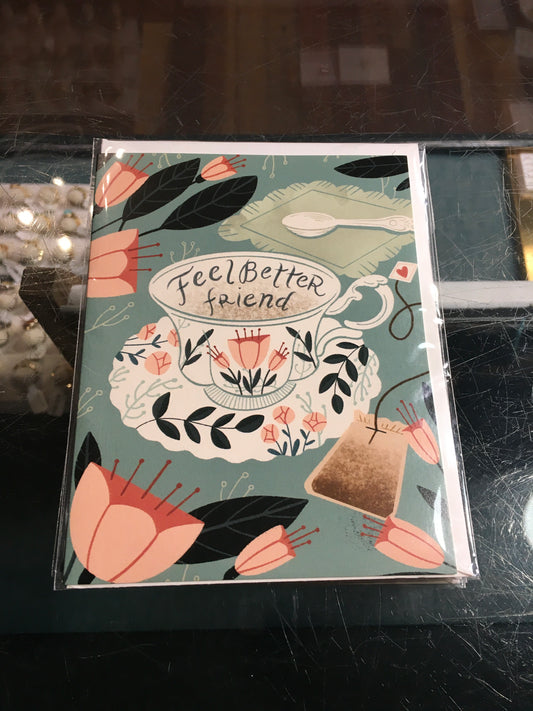 Feel better friend card