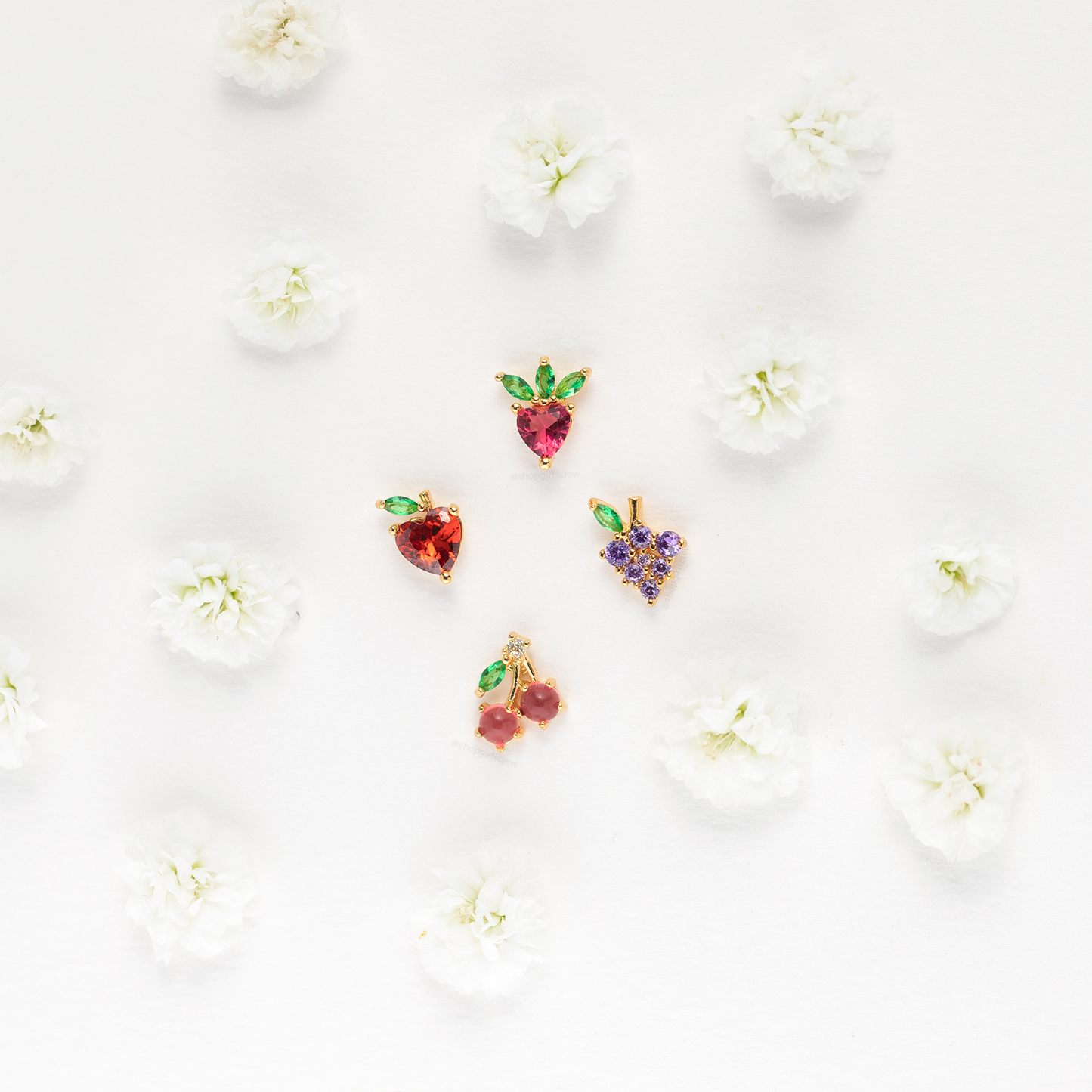 Fruit Basket Stud Set
