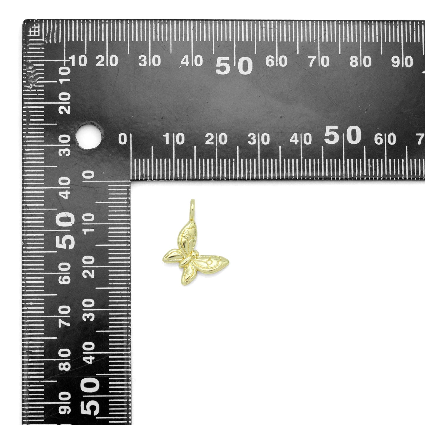 Gold Butterfly Charm