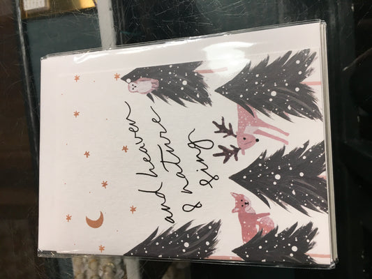 Heaven and nature card