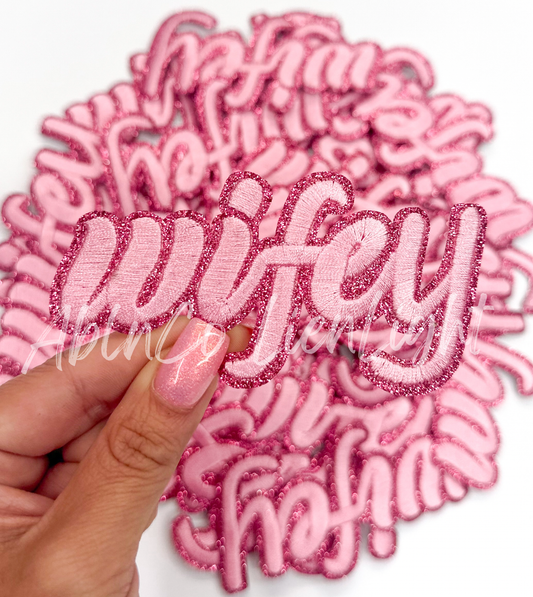 Pink Wifey Patch