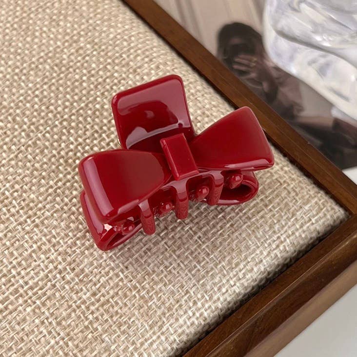 Mini Bowtie Hair Claw