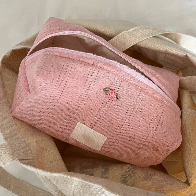Sweet Blue Cosmetic Bag