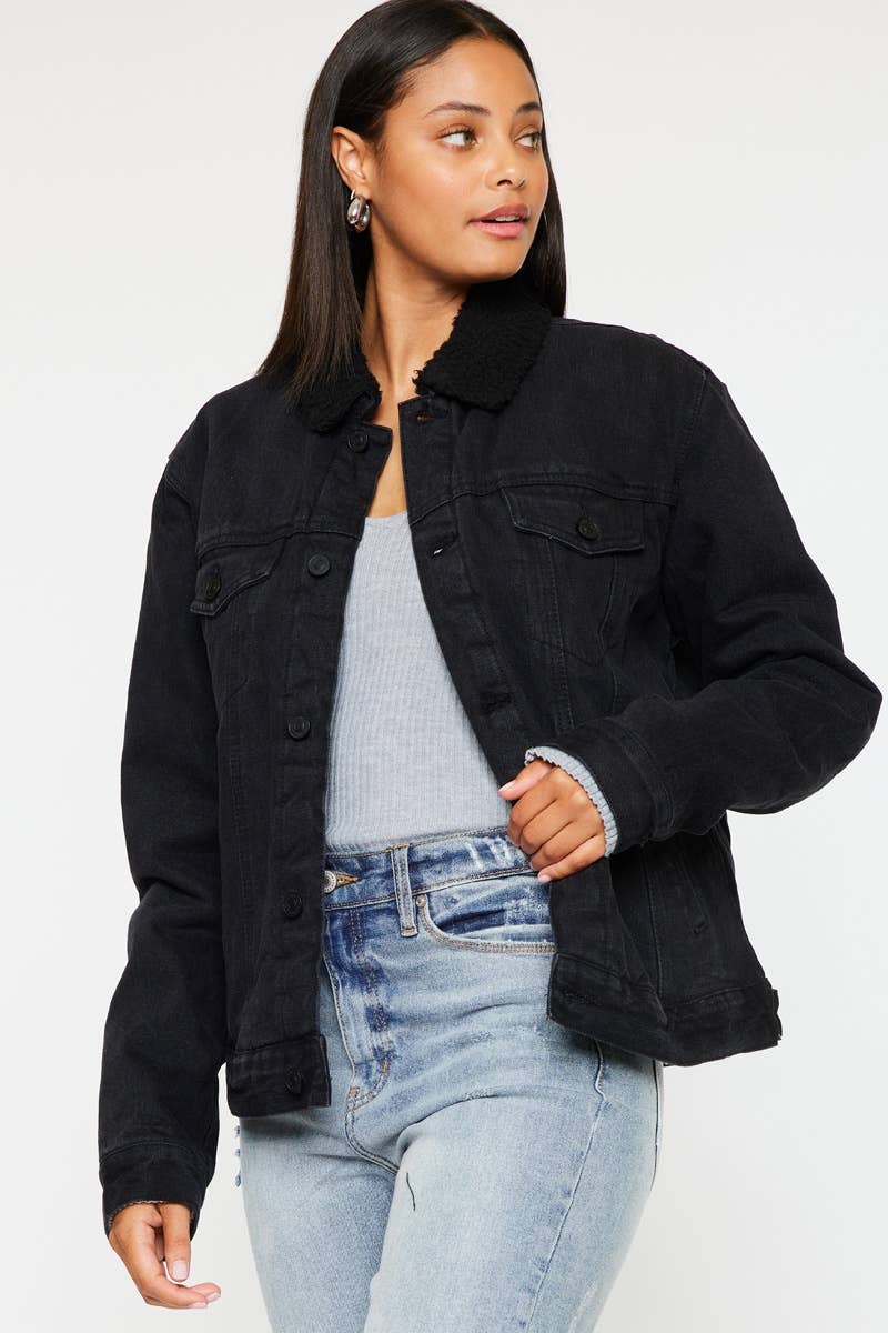 Black Denim Jacket