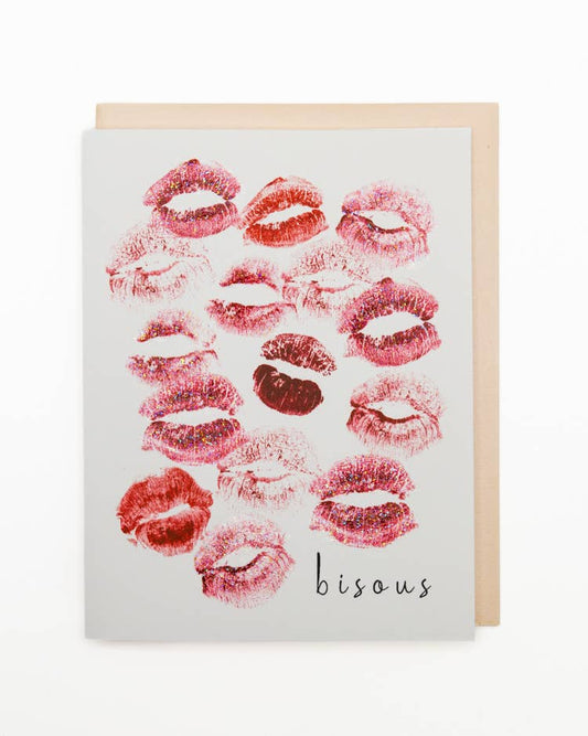 'Sweet Kisses' Anniversary Greeting Card