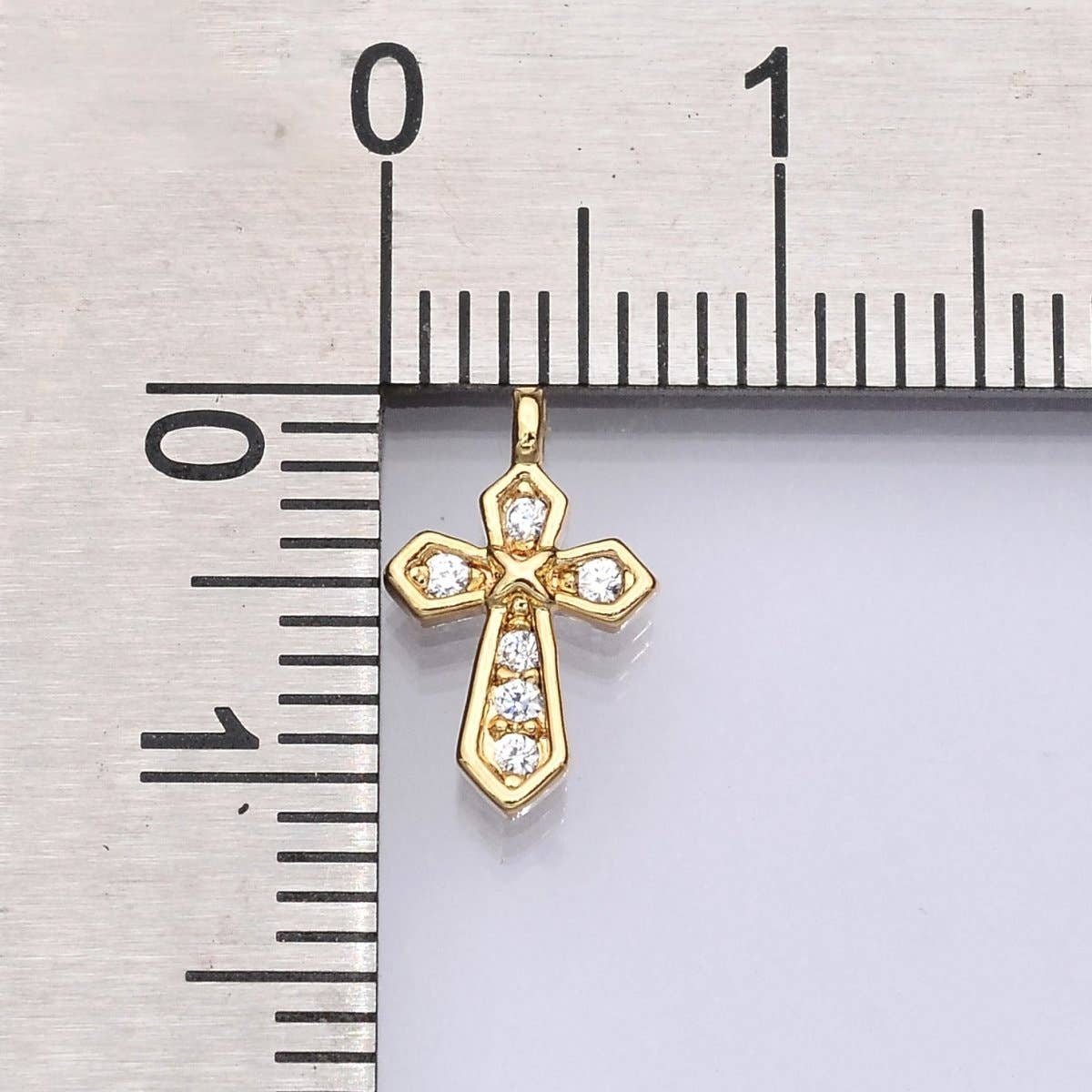 Mini Cross Charm