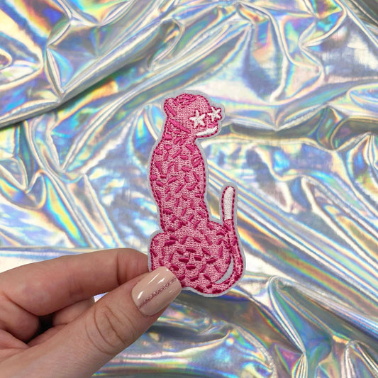 Pink Leopard Patch