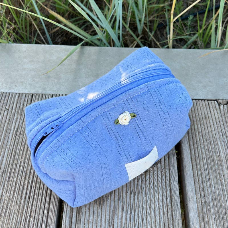 Sweet Blue Cosmetic Bag