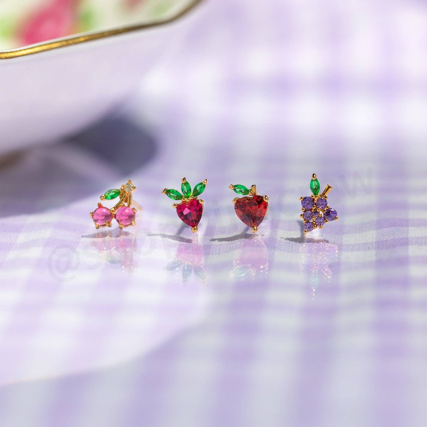 Fruit Basket Stud Set
