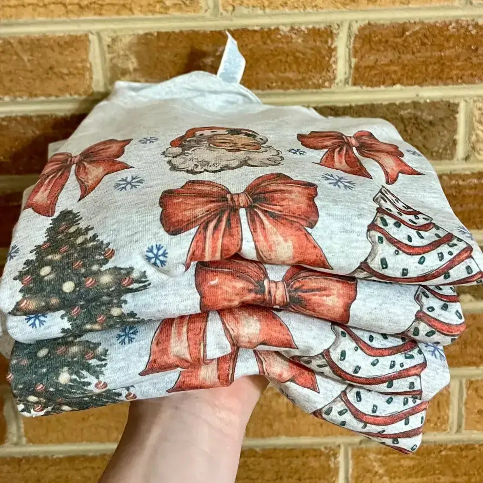 A Coquette Christmas Tee