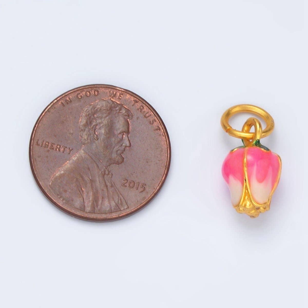 Mini Tulip Flower Charm