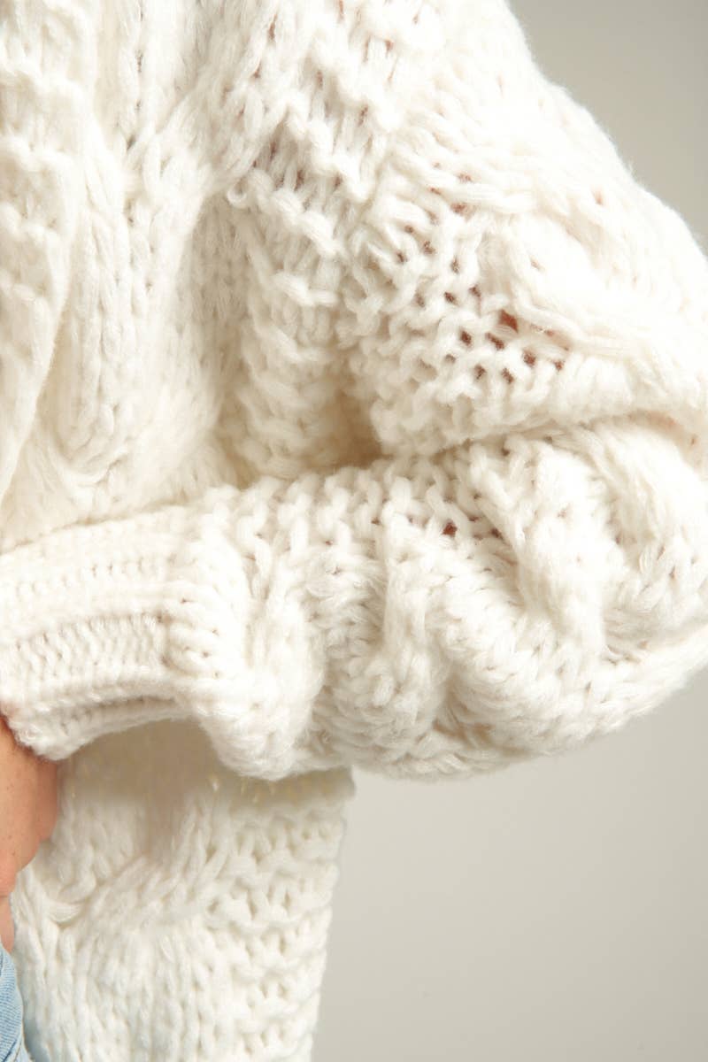 Marshmallow Knit Cardigan