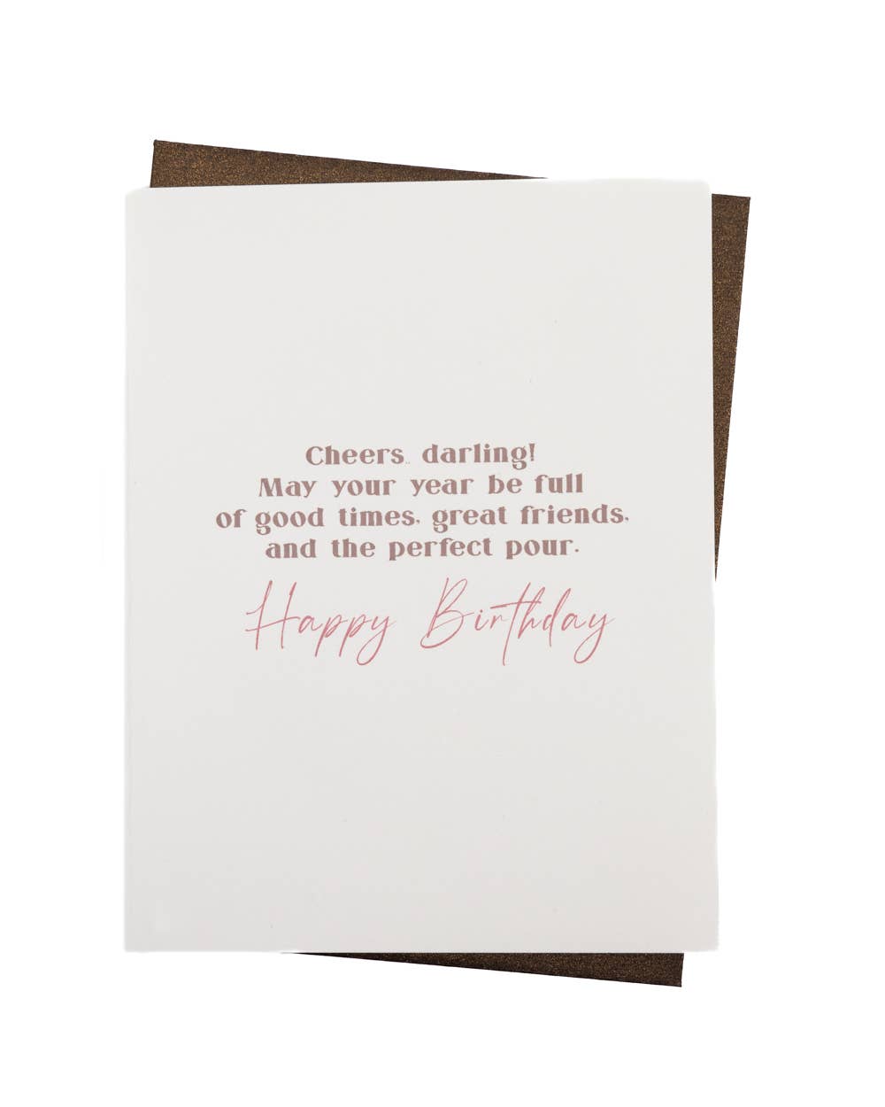 'Tini Bit Older' Espresso Martini Birthday Card
