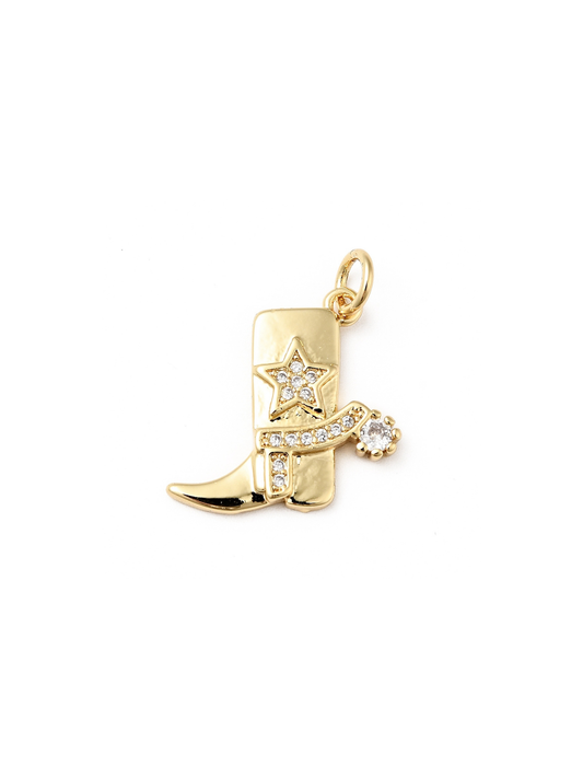 Cowgirl Boot Charm