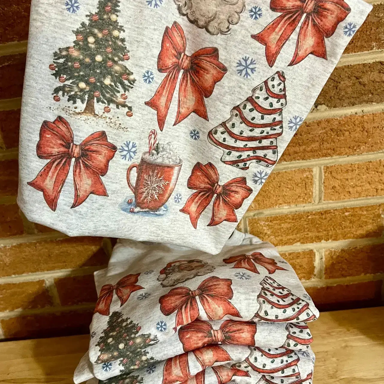 A Coquette Christmas Tee