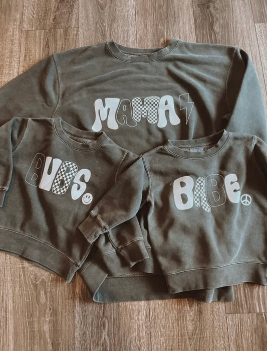 Mini Bubs Presale Vintage Wash Sweatshirt