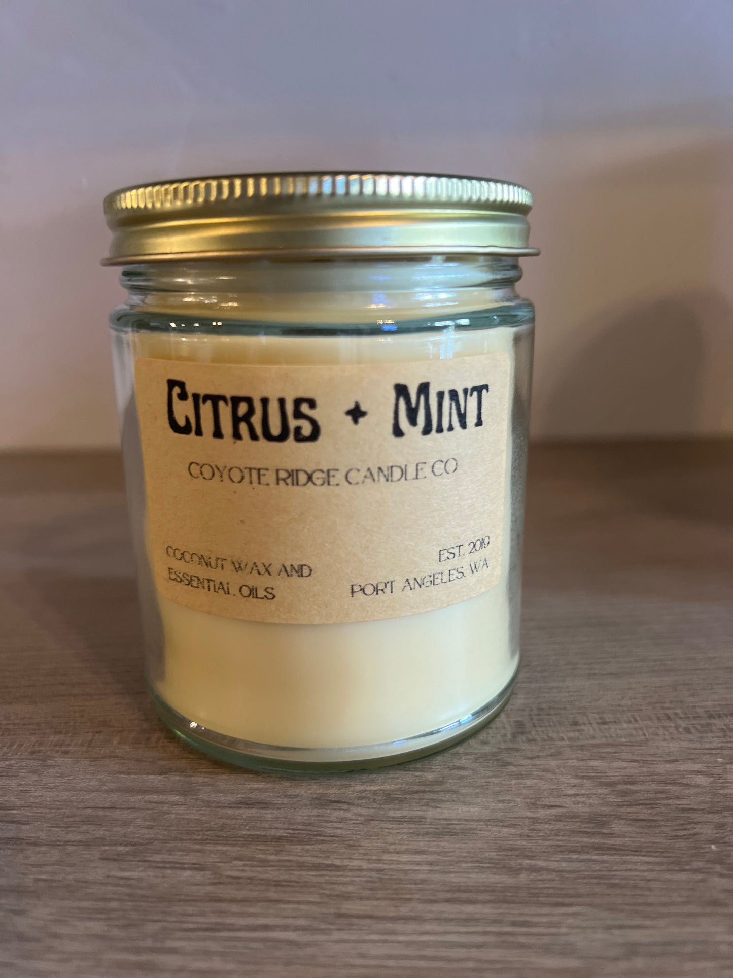 Coyote Ridge Candle- Citrus Mint