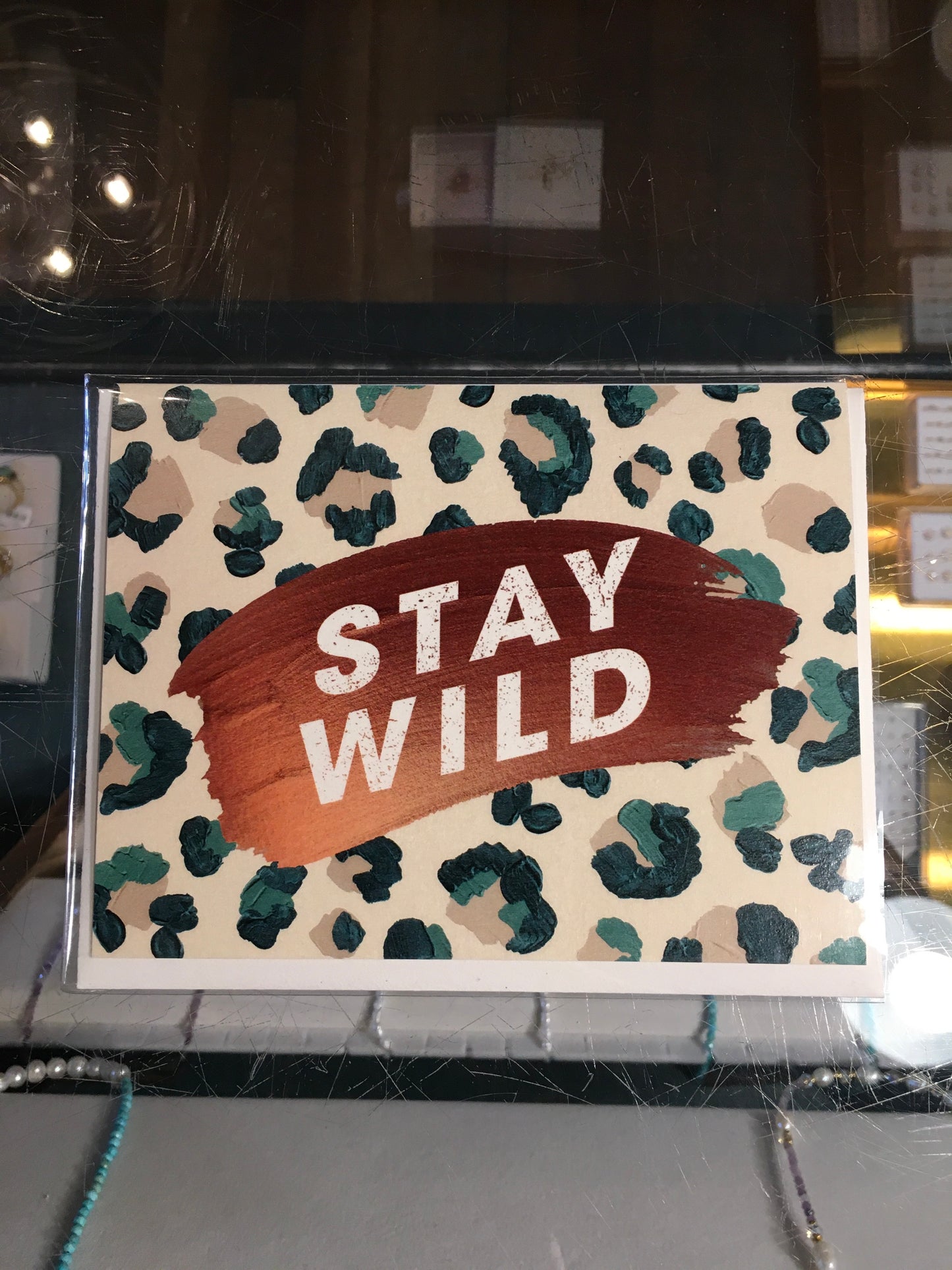 Stay wild friendship card