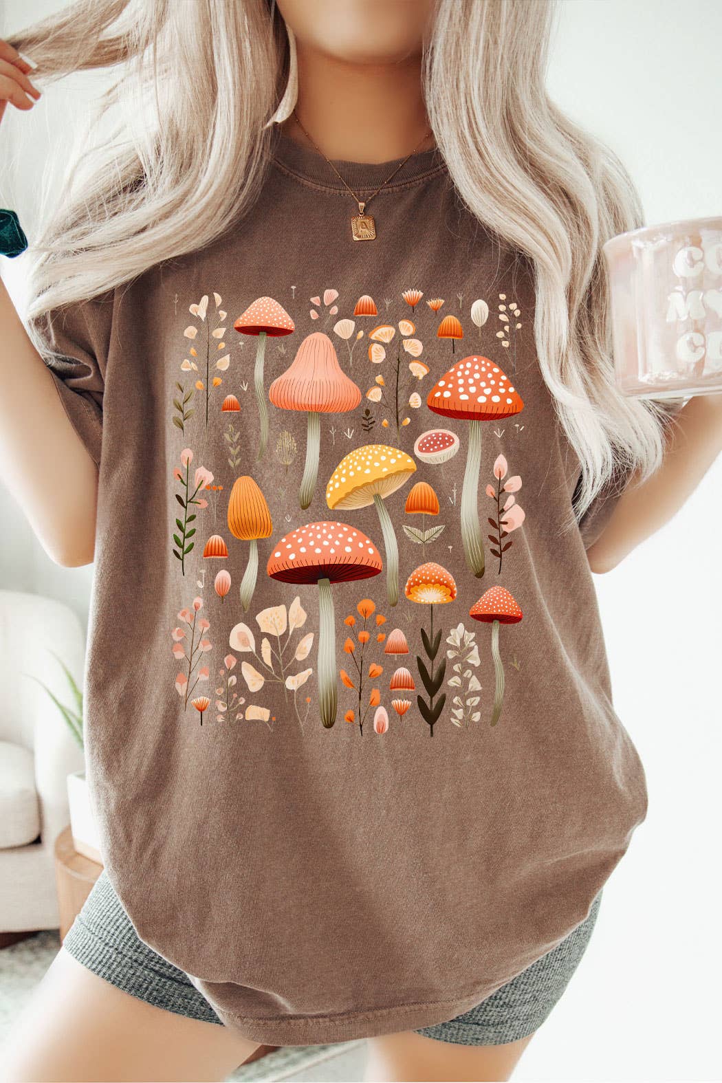 Fall Mushroom Tee