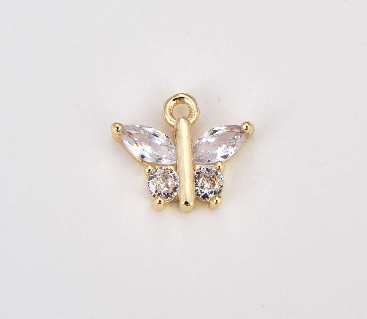 Pave Butterfly Charm