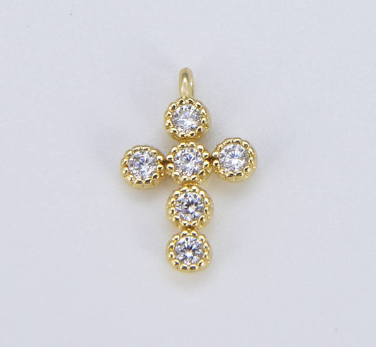 Mini Cross Charm