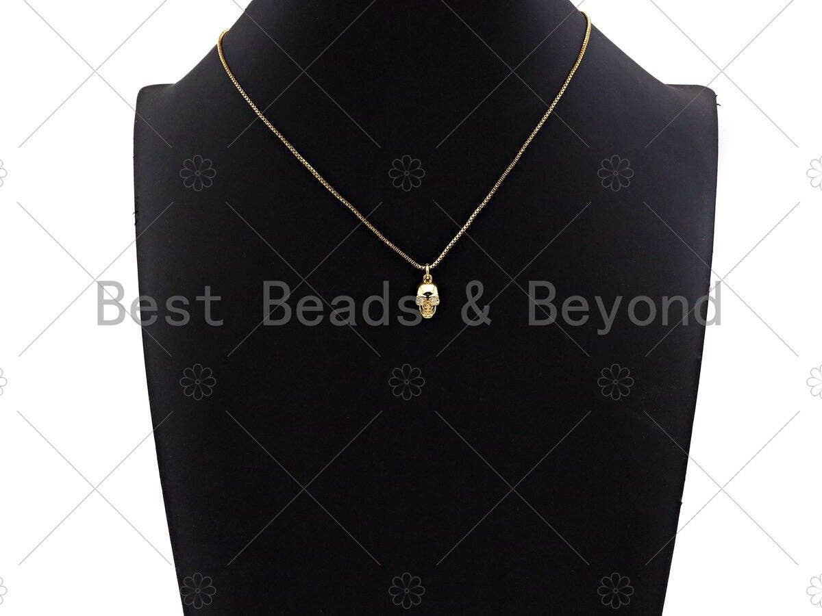 Dainty Skull Head Charm