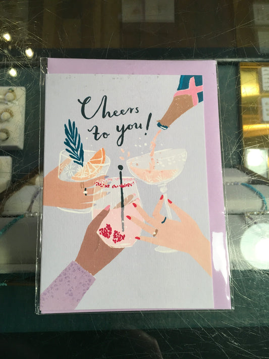 Cheers to you card
