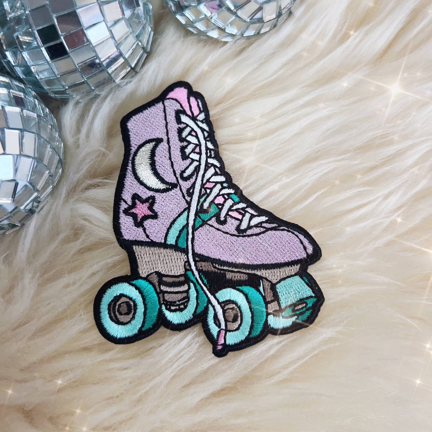 Roller Skate Patch Rainbow