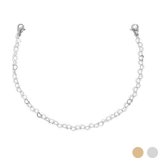Trucker Hat Heart Chain