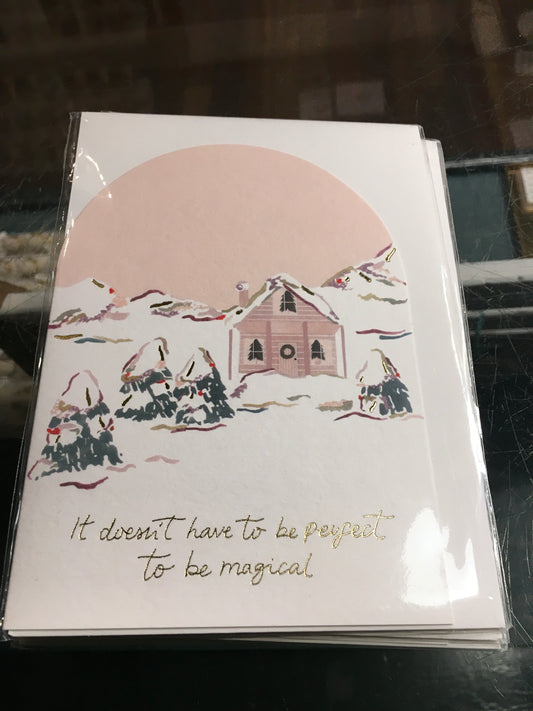 Magical Snowscape card